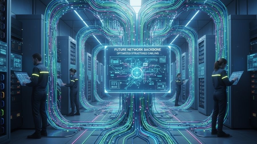 The Solution – A Modern Network Backbone & Structured Cabling