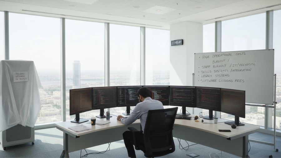 Drawbacks of In-House SOC for Abu Dhabi Companies