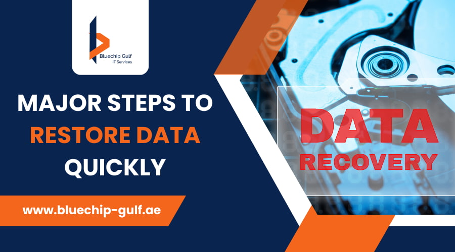 Major Steps to Restore Data Quickly