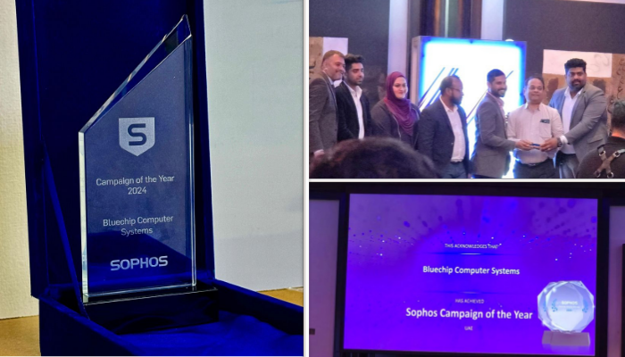 Bluechip Wins Sophos Campaign of the Year 2025!