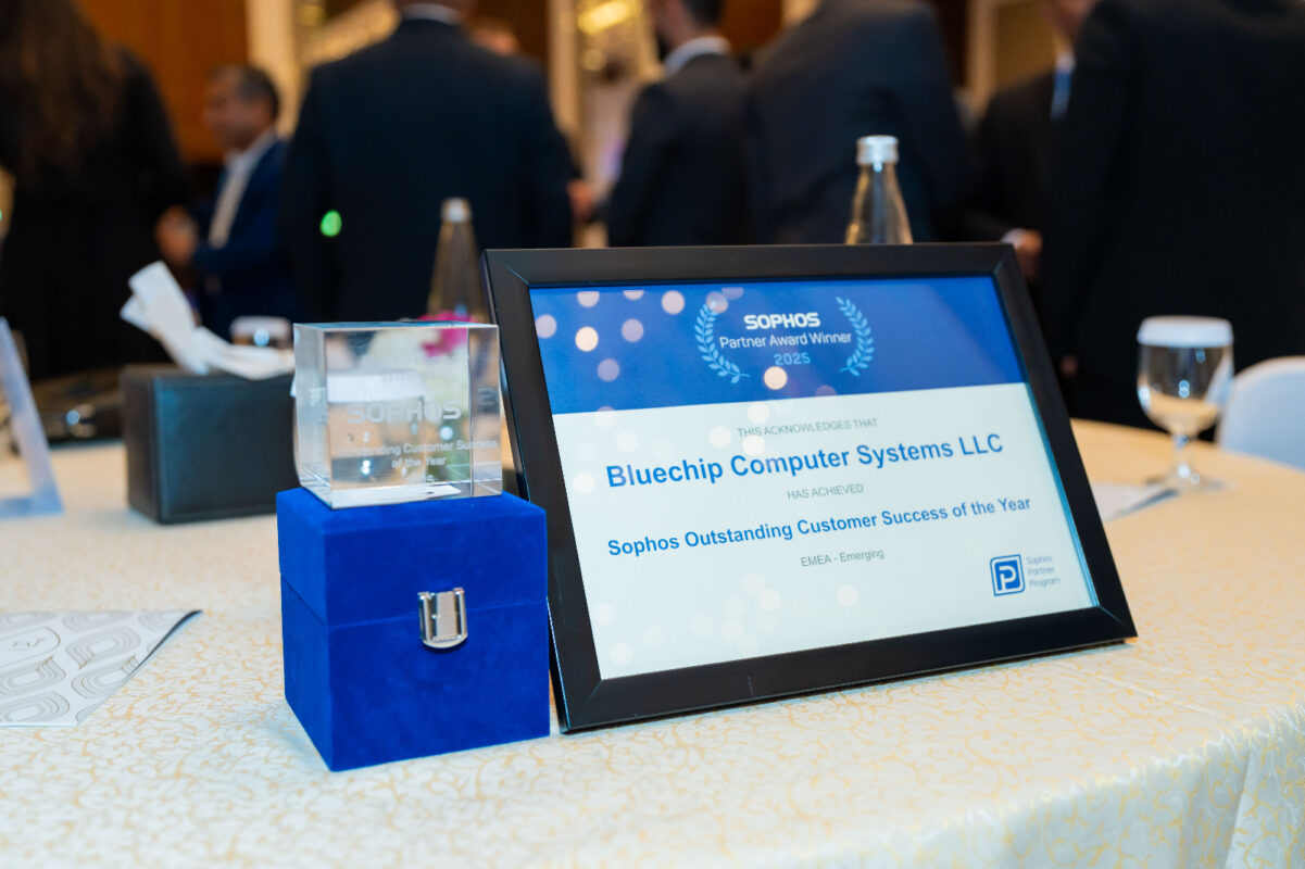Bluechip Computer Systems LLC Wins Prestigious “Sophos Partner Award 2025” at Sophos Partner Roadshow in UAE