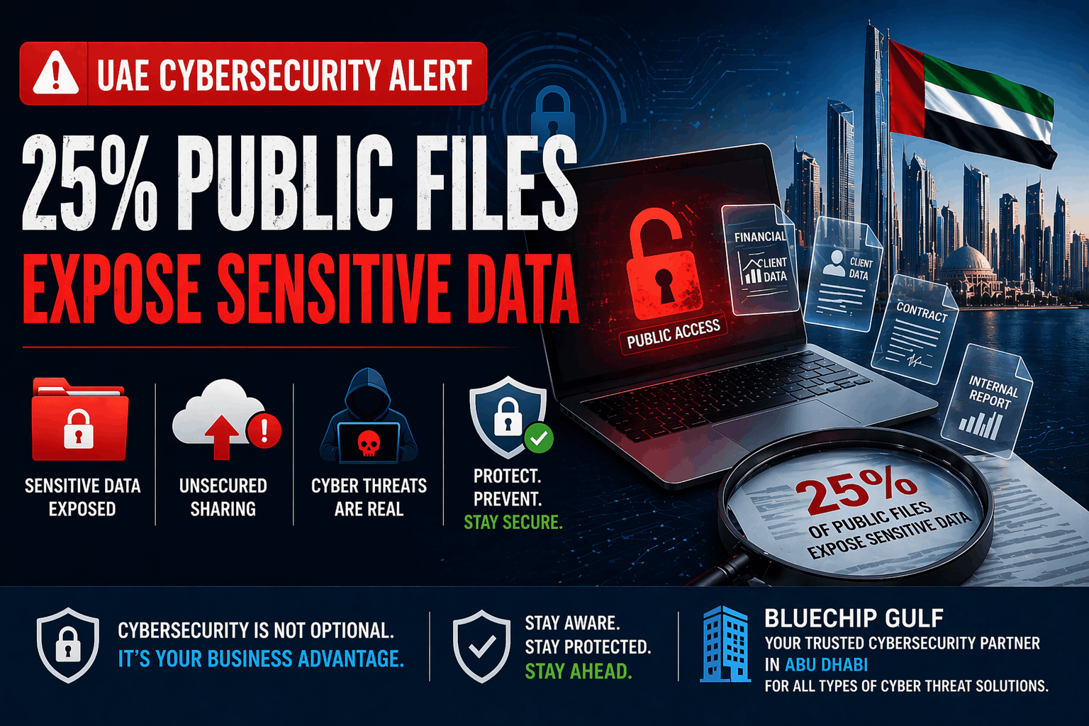 UAE Cybersecurity Alert Public Files Expose Sensitive Data