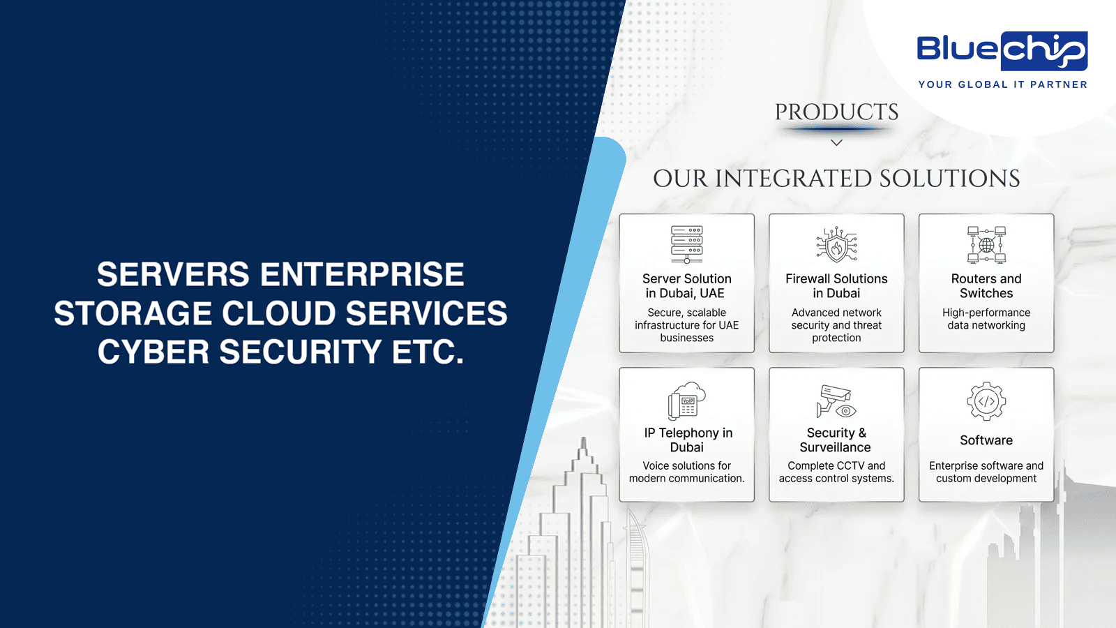 Products of Bluechip Abu Dhabi